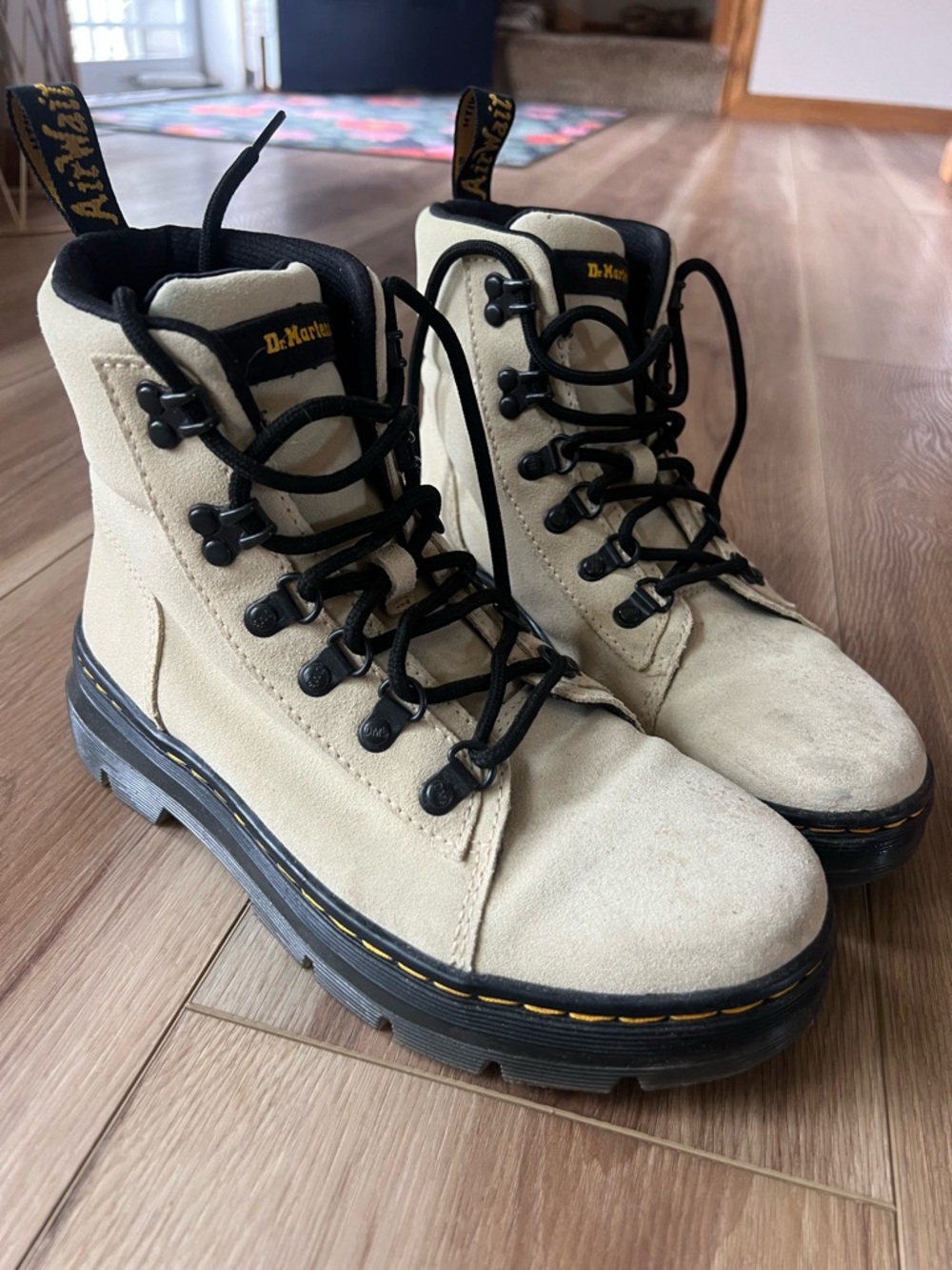 Dr. Martens suede Combat Boots
